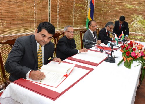 India And Mauritius Sign Agreements During State Visit Of The President