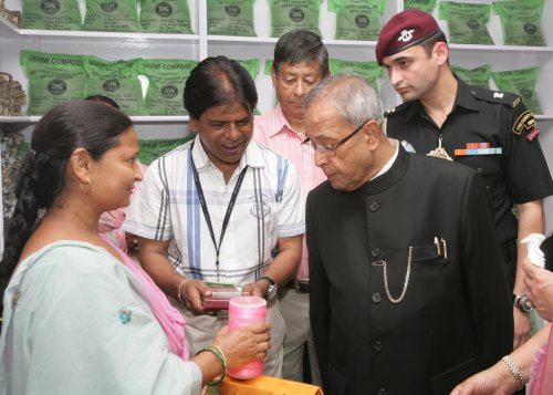 President Inaugurates Renovated Shopping Complex In Rashtrapati Bhavan