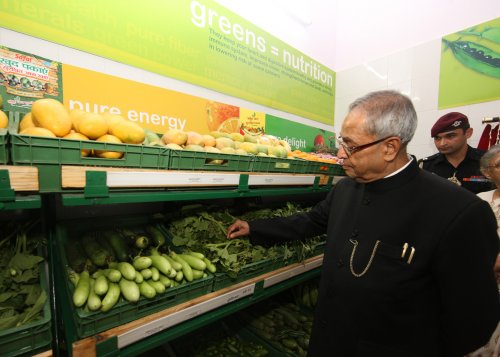 President Inaugurates Renovated Shopping Complex In Rashtrapati Bhavan