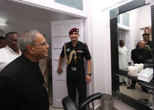 President Inaugurates Renovated Shopping Complex In Rashtrapati Bhavan