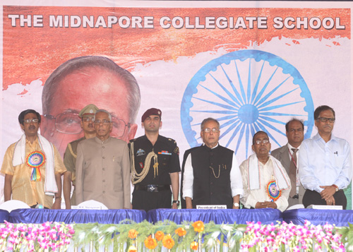 President Calls Upon All To Celebrate The Heritage Of Sacrifice And Selflessness That The 175 Year Old Midnapore Collegiate School Represents