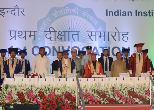 President Attends First Convocation Of Indian Institute Of Technology, Indore