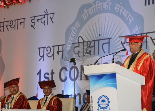 President Attends First Convocation Of Indian Institute Of Technology, Indore