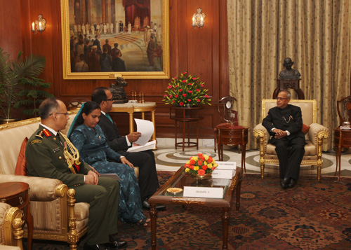 Envoys Of Four Nations Present Credentials To President Of India