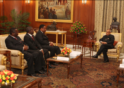 Envoys Of Four Nations Present Credentials To President Of India