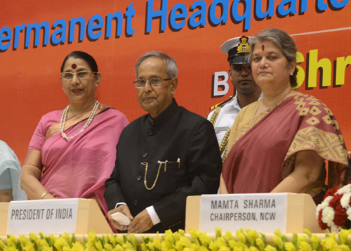 President Lays The Foundation Stone Of Nirbhaya Bhawan