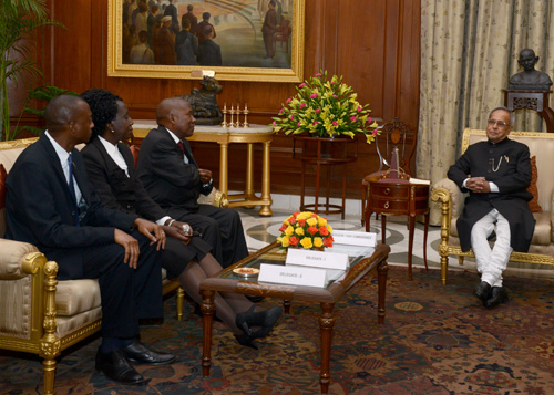 Envoys Of Four Nations Present Credentials To President Of India