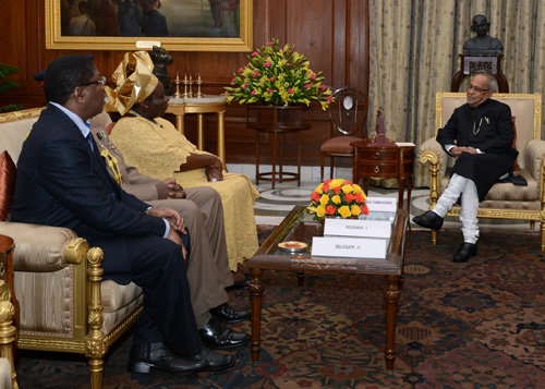 Envoys Of Four Nations Present Credentials To President Of India