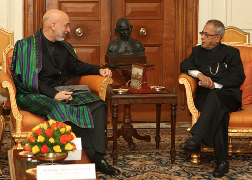 President Of Afghanistan Calls On President