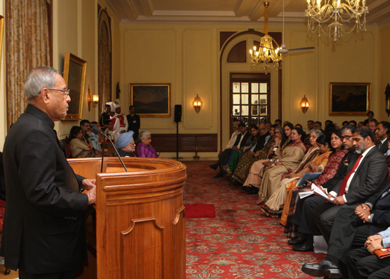 Speech By The President Of India, Shri Pranab Mukherjee At The Presentation Of The First Tagore Award On Cultural Harmony To Late Pandit Ravi Shankar