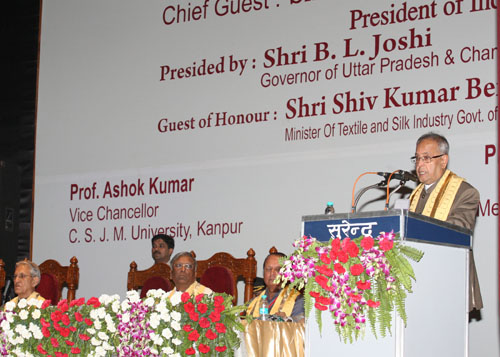 Speech By The President Of India, Shri Pranab Mukherjee At The Convocation Of Ganesh Shankar Vidyarthi Memorial Medical College