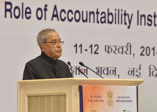 Speech by the President of India, Shri Pranab Mukherjee at the Inauguration of Seminar Being Organized on the Occasion of Golden Jubilee Celebrations of Central Vigilance Commission