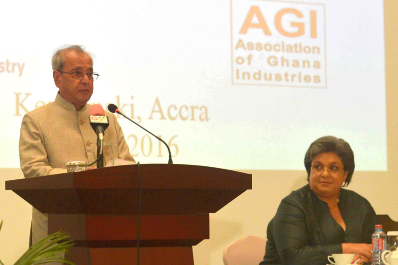 Address By The President Of India, Shri Pranab Mukherjee At The India-ghana Business Forum Event