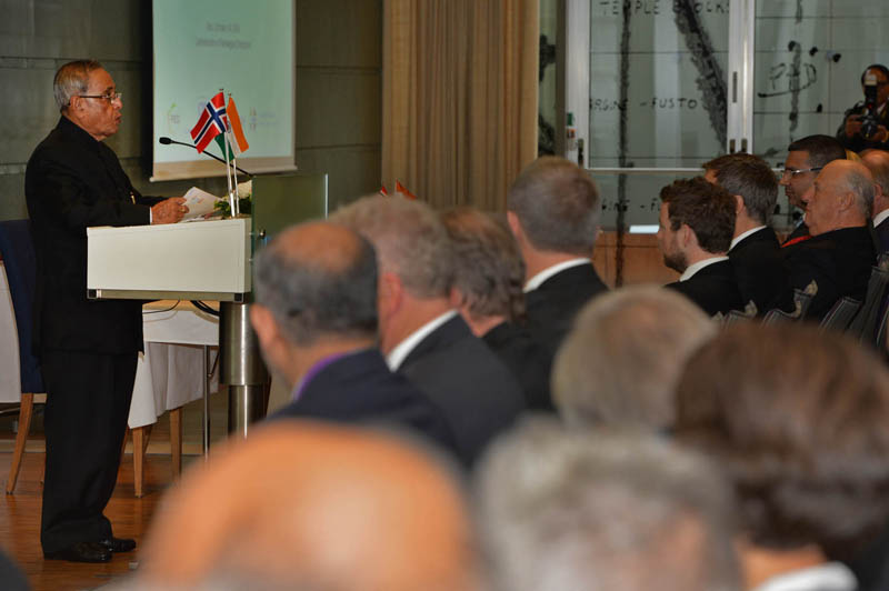 Speech By The President Of India, Shri Pranab Mukherjee At The Plenary Session Of The Joint Seminar On Business, Science And Technology Held At Confederation Of Norwegian Enterprise (Nho)