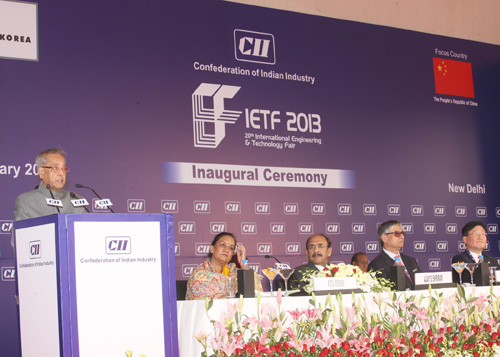 Speech By The President Of India, Shri Pranab Mukherjee On The Occasion Of Inauguration Of The Twentieth International Engineering And Technology Fair