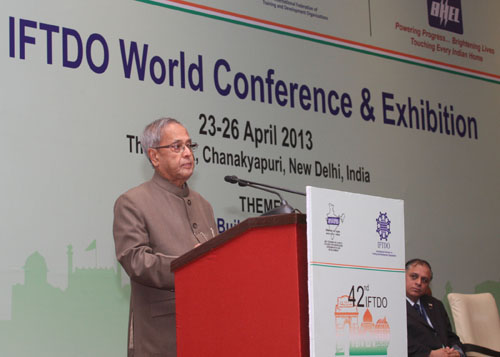 Speech By The President Of India, Shri Pranab Mukherjee At The International Conference Of Iftdo